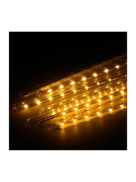 144 Λαμπάκια LED Θερμό Λευκό τύπου Μετεωρίτης