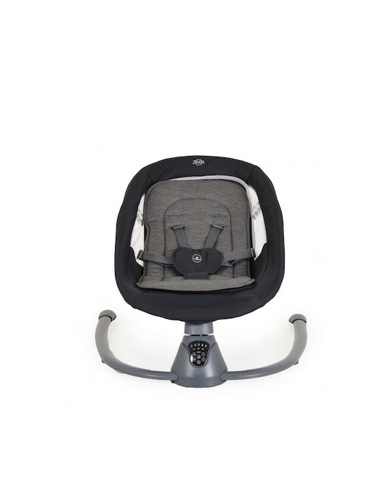 Cangaroo Electric Baby Relax Swing 2 in 1 Zara Black