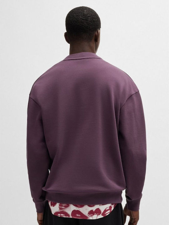 Hugo Herren Sweatshirt Purple