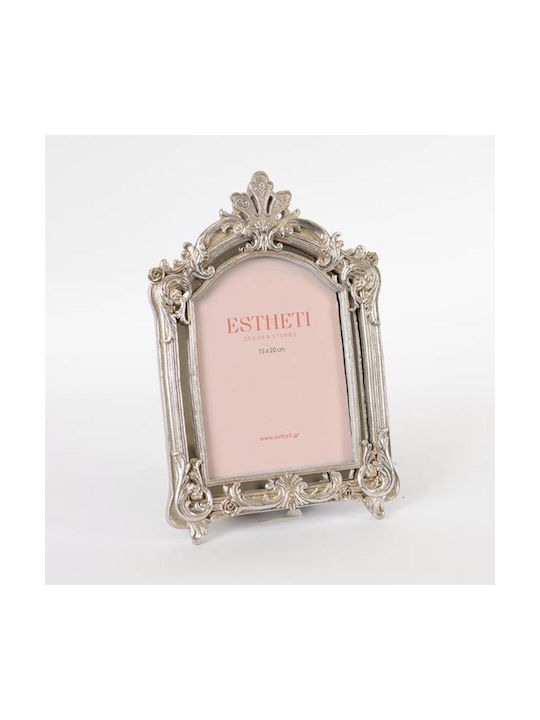 Estheti Home Resin Silver Frame 15x20cm 756-12084