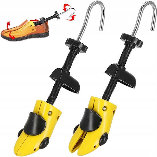 Set 2 Schuhspanner Weiten Verlängern Schuhe Aus Kunststoff Größe 36-38 Gelb