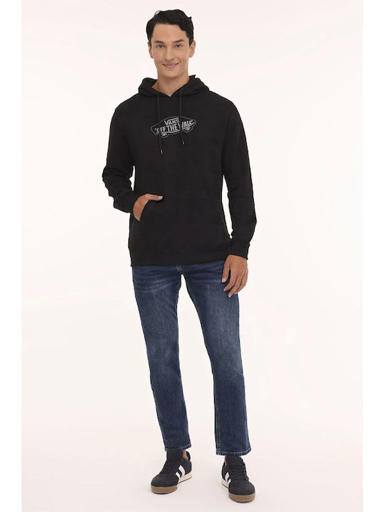Off Wall Hanorac cu Glugă Black