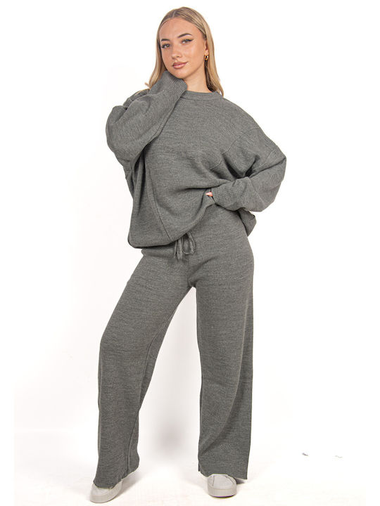 Ellen Women's Gray Set with Trousers