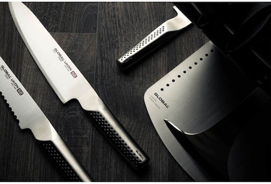 Global Ukon Bread Knife Made of Stainless Steel 22cm
