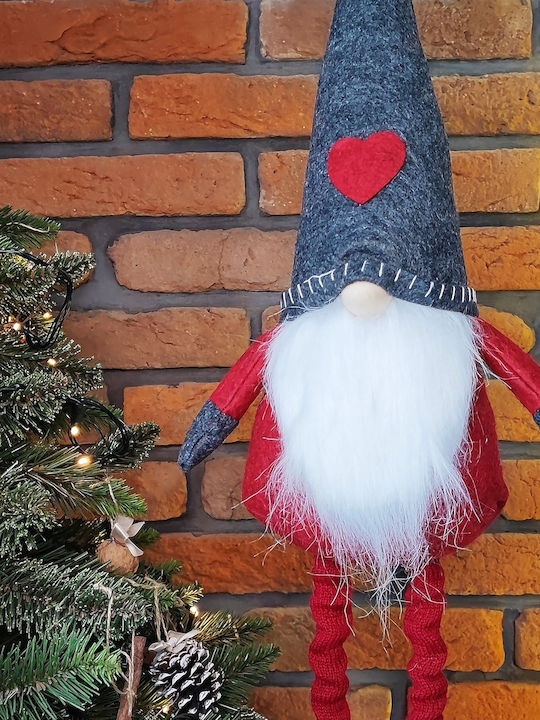 Weihnachtsfigur Elf Teleskopbeine Höhenverstellbar 52-67cm