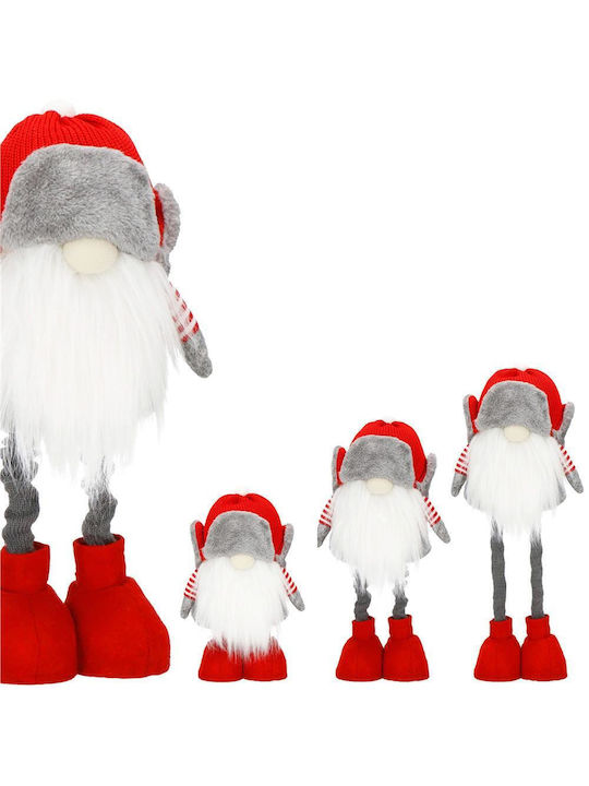 Figurină de Crăciun Elf Picioare Telescopice Înălțime Reglabilă 32-50cm