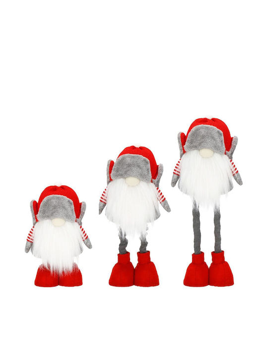 Figurină de Crăciun Elf Picioare Telescopice Înălțime Reglabilă 32-50cm