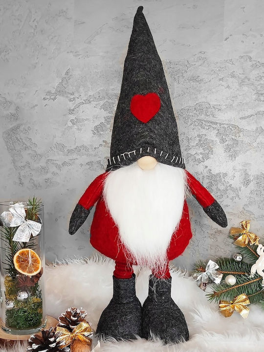 Weihnachtsfigur Elf Teleskopbeine Höhenverstellbar 52-67cm