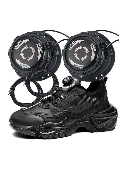 Shoelaces Black 2pcs 40cm