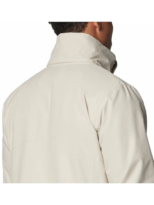 Bugaboo Iii Fleece 3 in 1 Winter Jacket Waterproof Beige