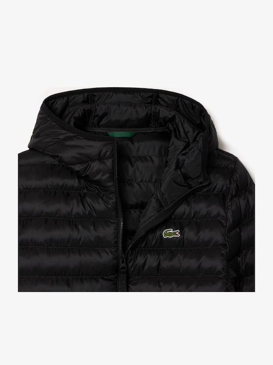 Winter Jacket Puffer Waterproof Black