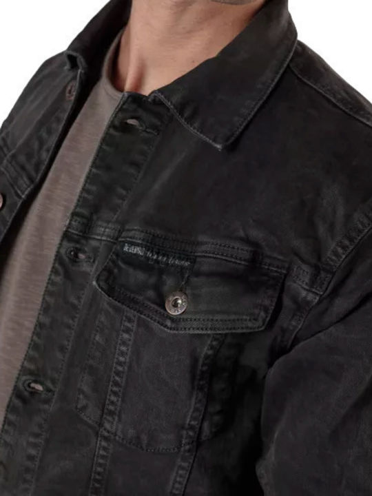 Devergo Men's Denim Jacket BLACK