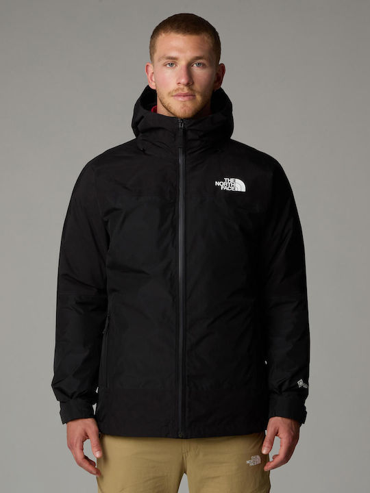 Mountain Light Triclimate 3 in 1 Winter Jacket Hardshell Waterproof and Windproof Tnf Black