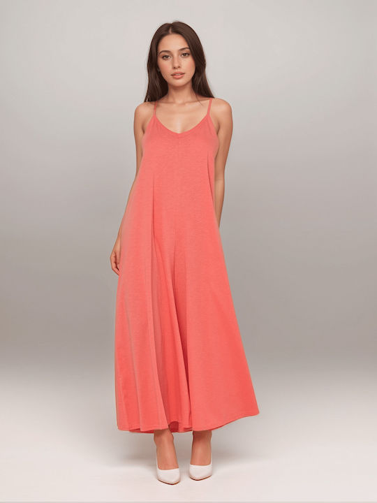 Noobass Dress Coral