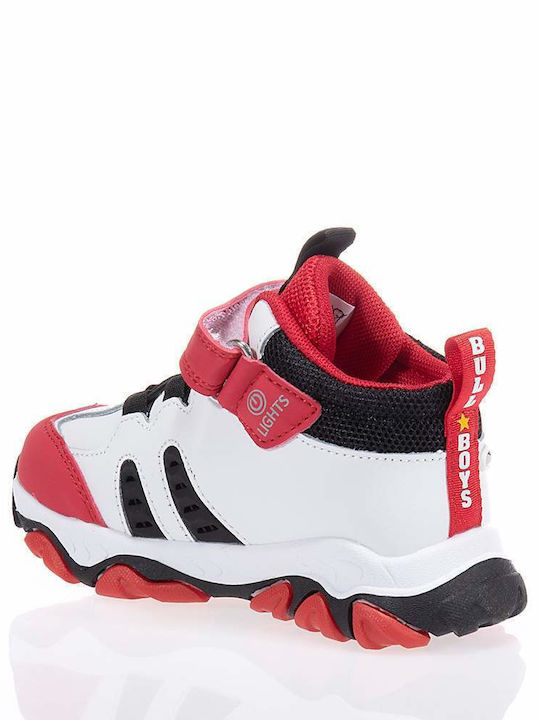 Bull Boys Kids Sneakers High Red