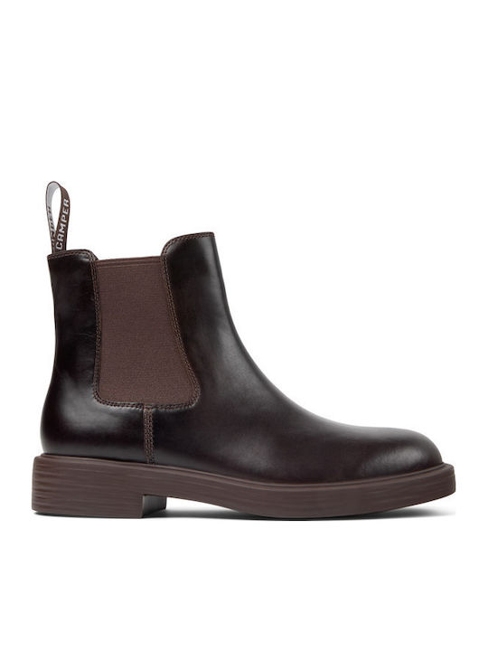 Leather Brown Men's Boots