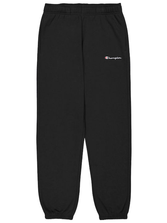 Champion Elastic Cuff Sweatpants Black