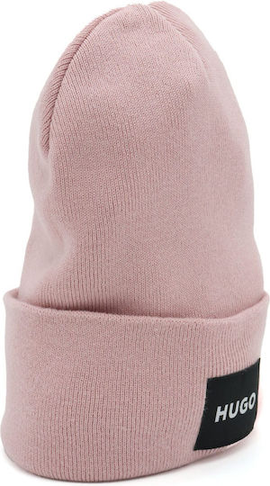 Beanie Beanie Knitted in Pink color
