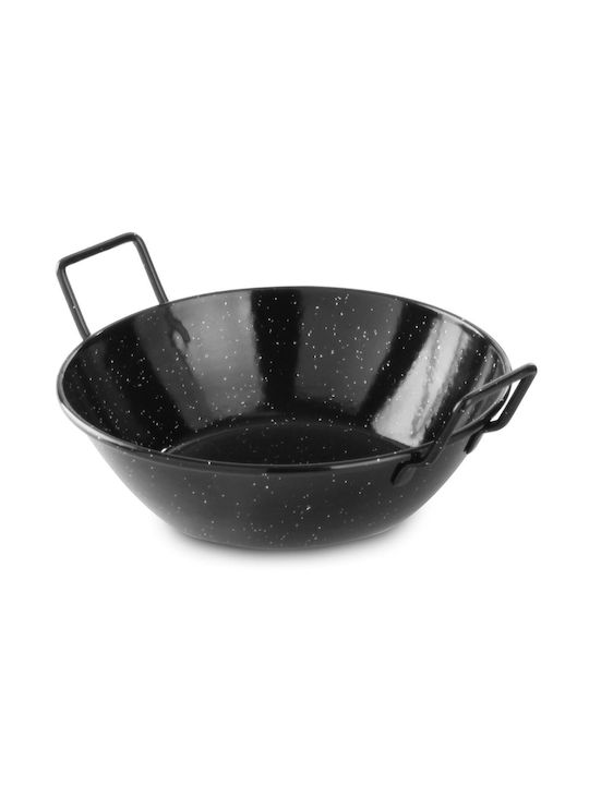 Enamelled Deep Paella Dish Ø 170x H 40mm Hendi 622827