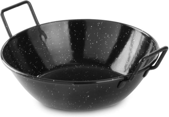 Enamelled Deep Paella Dish Ø 170x H 40mm Hendi 622827