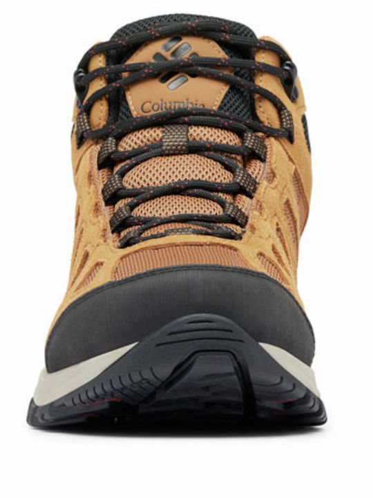 Columbia Redmond III Mid Ανδρικά Ορειβατικά Μποτάκια Αδιάβροχα Cordovan / Elk