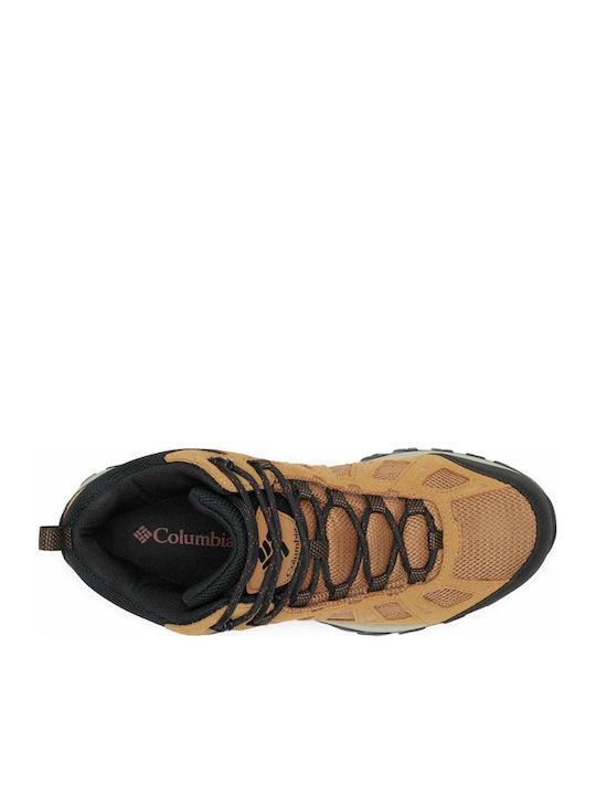 Columbia Redmond III Mid Ανδρικά Ορειβατικά Μποτάκια Αδιάβροχα Cordovan / Elk