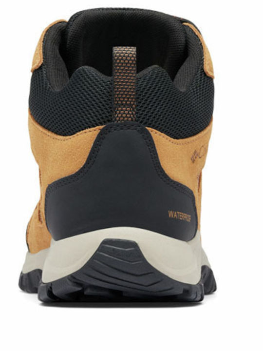 Columbia Redmond III Mid Ανδρικά Ορειβατικά Μποτάκια Αδιάβροχα Cordovan / Elk