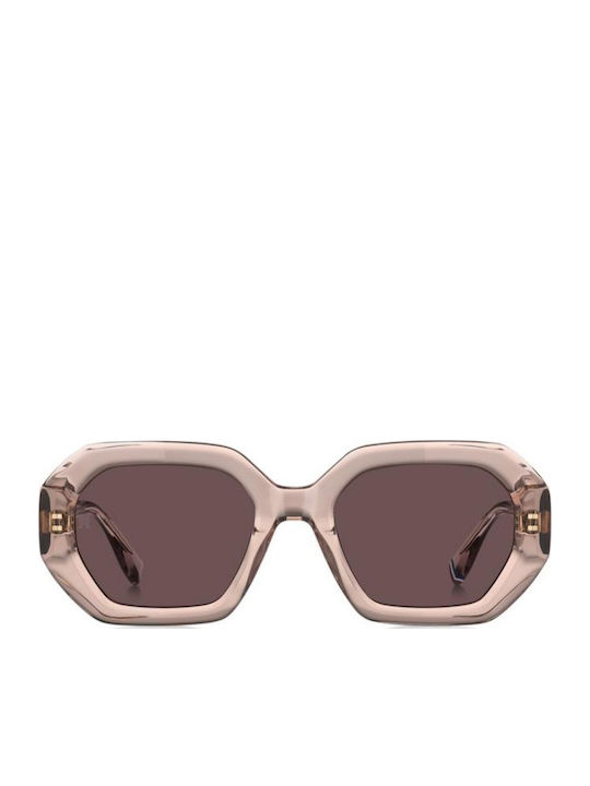 Tommy Hilfiger Sunglasses Pink with Acetate Frame & Purple Lens
