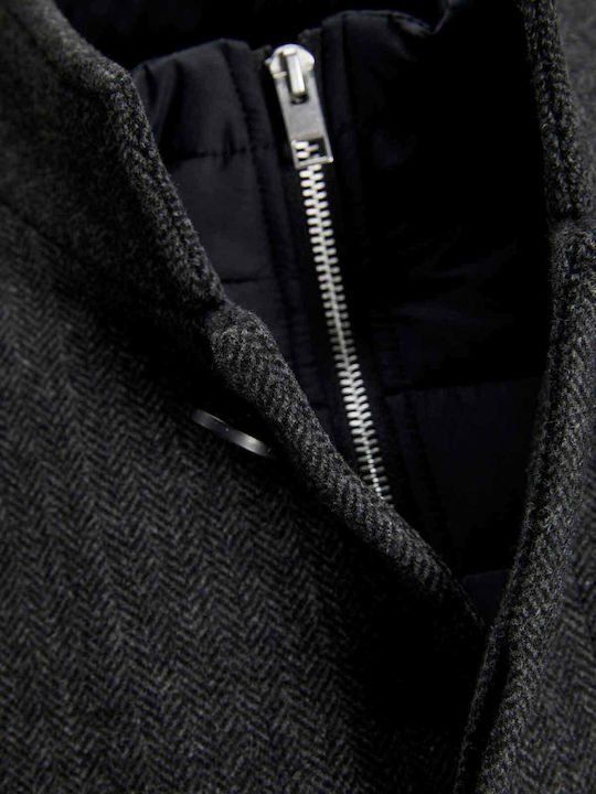Herren Jacke Black
