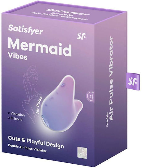 Satisfyer Mermaid Vibes Clitoral Vibrator Purple