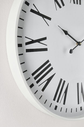 Bizzotto Mathys Wall Clock White 60x6cm