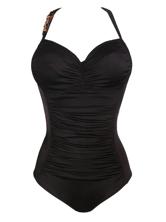 One Piece Swimsuit For Large Bust Roast Coffee