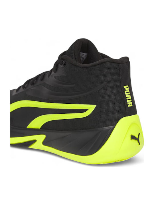 Court Pro High Basketball Shoes Black