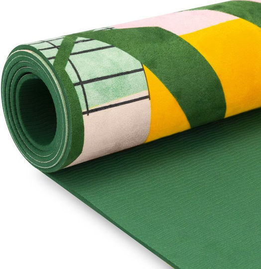 Spokey Fitnessmatte Yoga Schwarz mit Tragegurt (183x61x0.4cm)