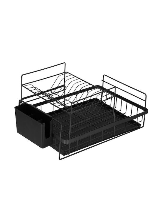 Στραγγιστήρι Νεροχύτη Inox Μαύρο 50x30x24cm