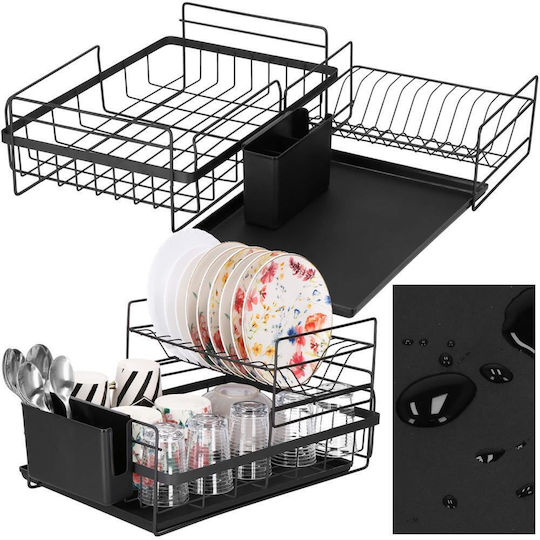Sink Strainer Inox Black 50x30x24cm
