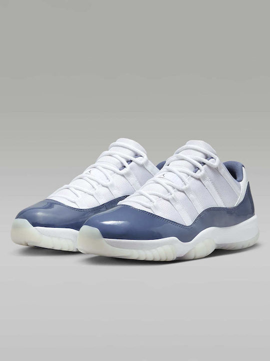 Jordan Air Jordan 11 Retro Low Sneakers White / Midnight Navy / Diffused Blue / Football Grey