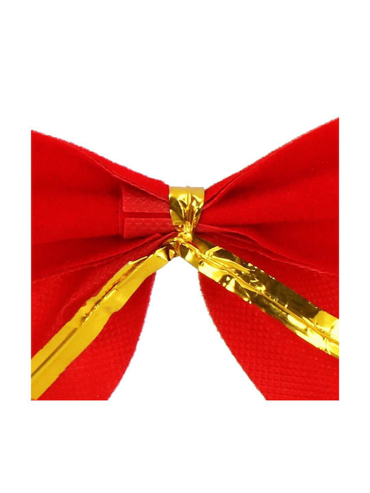 Hängender Bogen Ornament Rot Set 6Stück