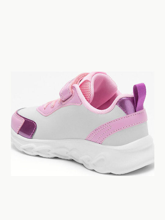 Christina Rosa Fantasia Pink Sneakers Kids Sneakers with Scratch & Lights Pink