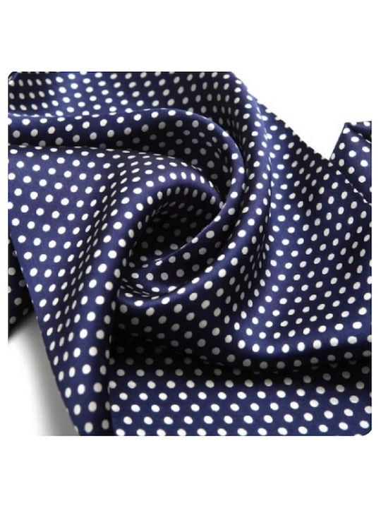 Martin & Co Men's Silky Foulard Blue