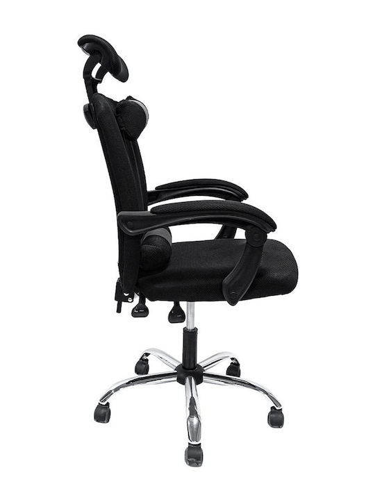 HomeMarkt Croner Office Chair With Recline Black