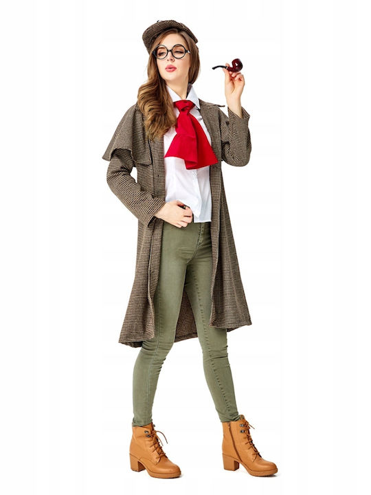 Sherlock Holmes Costume Women Sherlock Detective Disguise Halloween M