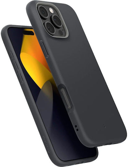 Caseology Nano Pop Mag Back Cover Σιλικόνης Μαύρο (iPhone 16 Pro)