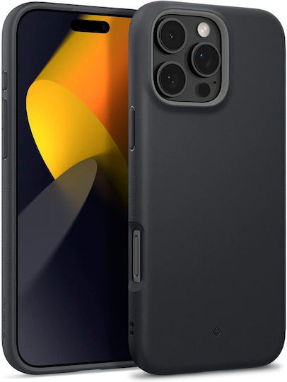 Caseology Nano Pop Mag Back Cover Σιλικόνης Μαύρο (iPhone 16 Pro)