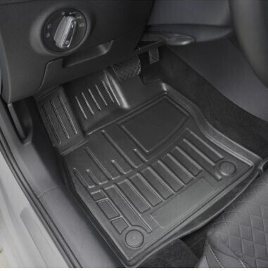 Set de Covorașe Auto din Cauciuc Tip Disc Renault Koleos I 2008-2016