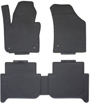 Set de covorașe auto din cauciuc pentru Volkswagen Touran 2011