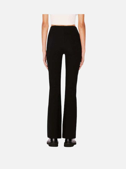 Kenzo Women's Fabric Trousers Flare Black