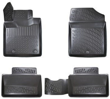 Set de covorașe auto din cauciuc tip disc pentru Kia Picanto II 2011-2017