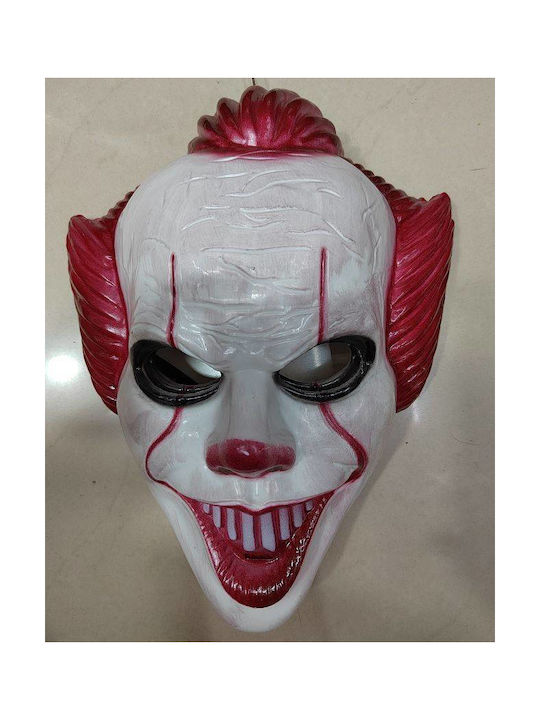 Halloween Mask Zola Clown Horror It Zambaret Elasticated Band Ventilation Holes Nose Mouth