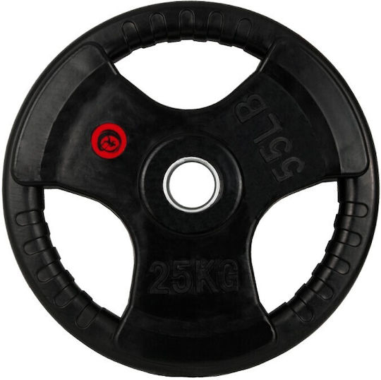 Sportmann Комплект Дискове Гумен 1 x 25кг Ø51мм с Дръжки